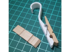 wooden pinch modification 3d print model - Mito3D