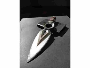 jett's definitivo kunai valoroso jett coltello 3d print model - Mito3D