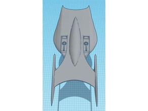 batman batmobile sci science fiction scifi 3d print model - Mito3D