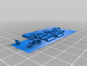 1 200 titanic furniture 3d print model - Mito3D