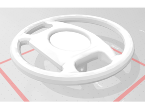 direccion rueda niños eléctrico coche vehiculo volante 3d print model - Mito3D