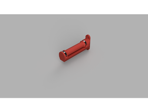d-bot spool holder 2020 extrusion slot dbot bot filament mount 3d print model - Mito3D