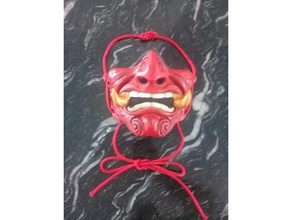 oni máscara remezclar 3d print model - Mito3D