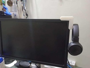 auricular estante soporte monitor 3d print model - Mito3D