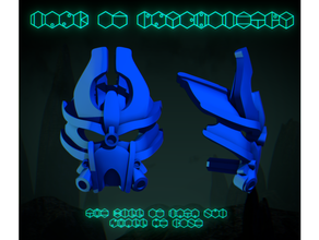 mask psychometry contest edition bionicle lego 3d print model - Mito3D