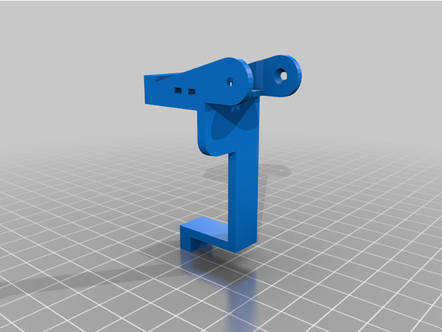 nema 17 cable chain bracket mount direct drive micro swiss 3D print model - Mito3D
