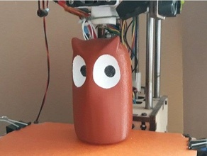 owl watching you 3d print model - Mito3D