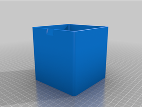 istiflenebilir kutuları depolama Kutu yığın konteyner istifleme 3d print model - Mito3D
