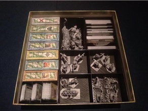 aftermath board game organizer boardgame inserts 3d print model - Mito3D