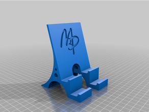 mobile pen holder mobile phone stand 3d print model - Mito3D
