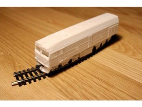 ho nj class diesel loco adapted diy power chassis 3d print model - Mito3D
