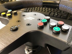 fanatec csl elite p1 wheel 12mm button sim racing 3d print model - Mito3D