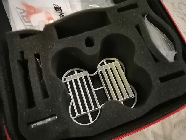 küçük şahin 1s rtf pil Kulp destek 3D print model - Mito3D