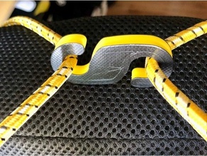 bagaglio corda gancio lato espansore titolare supporto 3d print model - Mito3D