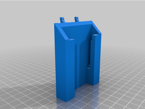 bauer 20v battery pegboard holder 3d print model - Mito3D