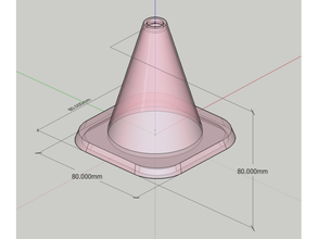 cône 3d print model - Mito3D