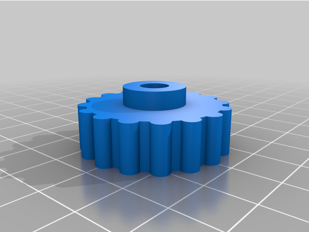 6mm pulgar tornillo m6 nuez 3D print model - Mito3D