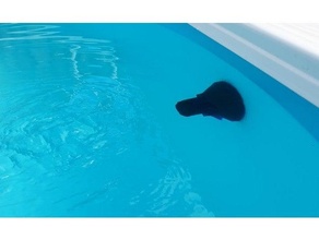 piscina boquilla extrusor poold pared acero toma corriente adaptador noozar agua entrada soporte 3d print model - Mito3D