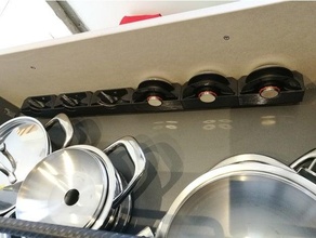 amc pan cubierta carcasa funda manipulador apoyo Cocinando cocina herramienta tapa 3d print model - Mito3D