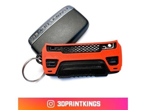 gamme vagabond sport 2nd gen clé chaîne porte clés rangerover SUV 3d print model - Mito3D