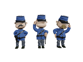 toy soldiers 3d print model - Mito3D