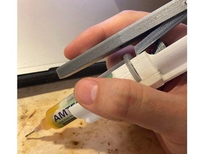 dispenser syringe flux solder paste 3d print model - Mito3D