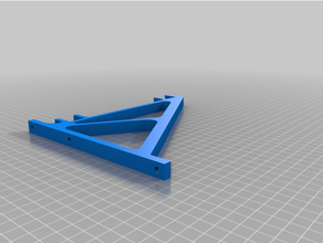 stronger filament rack holder 3d print model - Mito3D