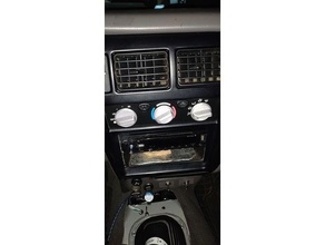 04 toyota tacoma hvac knob ac automotive car interior parts 3d print model - Mito3D