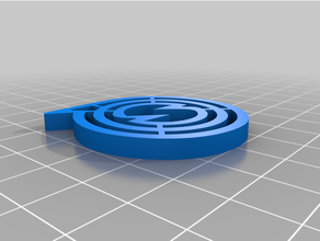 spikeball keychains 3d print model - Mito3D
