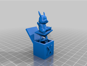 pikacube calibration cube test free fun model pikachu pokemon printer xyz 3d print model - Mito3D