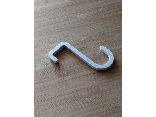 ikea rimforsa cocina isla gancho percha 3D print model - Mito3D