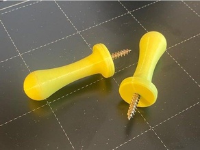 corncob handles handle 3d print model - Mito3D