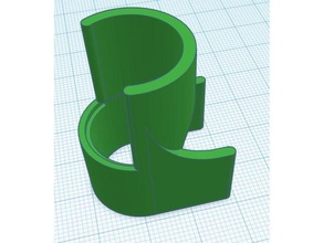 cornea lnl ap grande Astuccio guaina far cadere tubo estensione alimentatore ricaricare 3d print model - Mito3D
