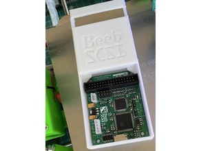 caso bainha Beebscsi vertical conector bbc micro retro 3d print model - Mito3D
