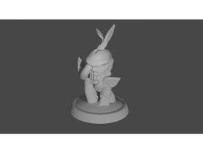 desperto arbusto 28mm cr0 dd dnd masmorras dragões figura miniatura suporte esculpir livre 3d print model - Mito3D