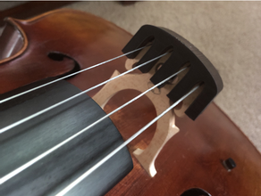 violoncelle muet 3d print model - Mito3D