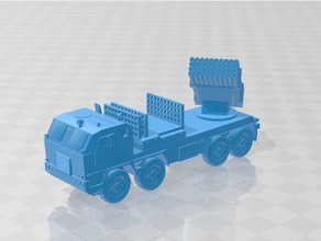 tatra t 183 rm 70 ceco esercito razzi scala modello carri armati squadra yankee camion ww3 3d print model - Mito3D
