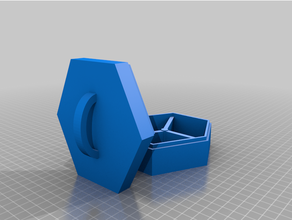 treasure box lid storage 3d print model - Mito3D