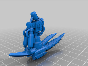 armiger daemon claw mk2 3d print model - Mito3D