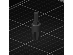 gamins jouet Tournevis hexadécimal bit adaptateur noir decker ensemble jeu 3d print model - Mito3D