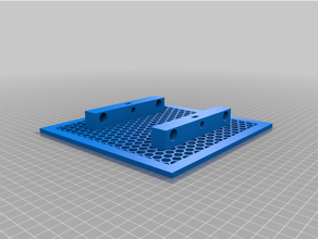 scalable xy microscope stage 3d print model - Mito3D