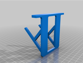 picture frame holder stand 3d print model - Mito3D