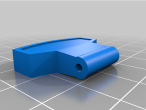 hager sicherungskasten rgriff doorhandle door handle trgriff 3d print model - Mito3D