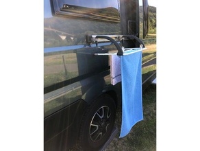 çamaşır ipi Kulp destek rv kampçı minibüsü kamyonet kamp karavan Citroen süveter çamaşırlar kurutma makinesi askı fiat ducato Globecar seyyar ev Poessl pssl araba 3d print model - Mito3D