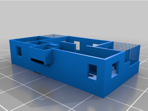 escala 3d diseño casa 3d print model - Mito3D