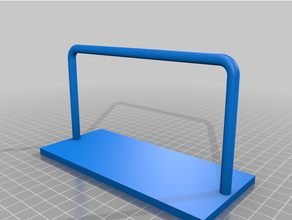 colar suporte ficar pé cabide 3d print model - Mito3D