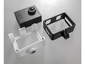apeman trawo a100 cage adapter case mount tripod 3d print model - Mito3D
