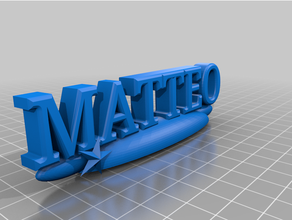 matteo 3d print model - Mito3D