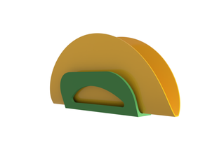 taco stand holder 3d print model - Mito3D