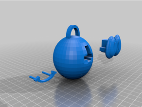 Roblox meep Schlüsselbund Ornament Meepcity 3d print model - Mito3D